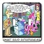 Londons Times Fish Fishing Deep Beneath Cartoons - Squid Entrepreneurs - Light Switch Covers - double toggle switch