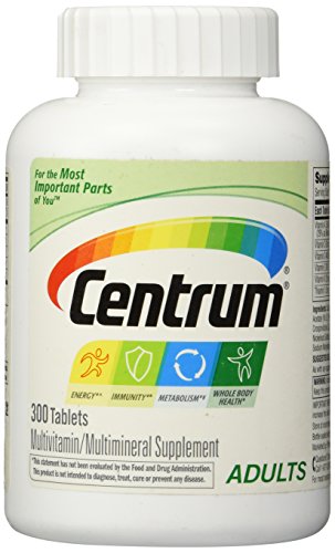 Centrum Multivitamin Supplement for Adults 300 tablets