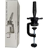 MILANO COLLECTION Durable Wig Head / Stand Desk DELUXE Table Clamp - Black