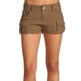 Roxy Women’s “Festival” Cut Off Shorts Brown 468546-OIL
