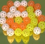 Golf balls, Airstream practice-bag of 24 assorted colours-01908