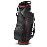 Adams Hercules 12 Cart Bag - Black/Red