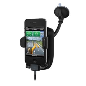 Kensington K39255US SoundWave Sound Amplifying Car Mount (Black), iPhone 4 Compatible
