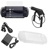 GTMax Home Travel Wall AC Charger Power Adapter + Car Charger + Clear Silic ....