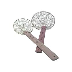 6 diameter Bamboo Skimmer/Strainer