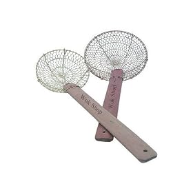 6" diameter Bamboo Skimmer/Strainer