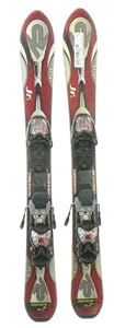Used K2 Comanche Jr. Shape Kid's Snow Ski with Marker 4.5 Binding 88cm A