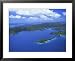 Aerial View of Bay of Islands, Northwestern Vanua Balavu, Northern Lau Group, Fiji Scenic Framed Art Poster Print by Lousie Murray, 31x25
