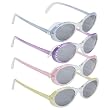 Adi Kids Girls Oval UV Protectant Sunglasses w/ Protective Case