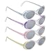 Adi Kids Girls Oval UV Protectant Sunglasses w/ Protective Case