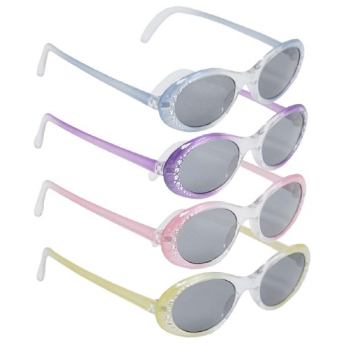 Click here to buy Adi Kids Girls Oval UV Protectant Sunglasses w  Protective Case.