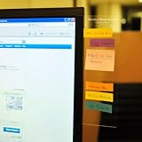 Clear Transparent Adhesive Computer Monitor Memo Boardby Sang Sang