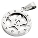 Search : Atlas Jewelry 316L Stainless Steel "Aries" Zodiac Astrology Sign Pendant Necklace THREE Assorted Matching Chains FREE GIFT BOX