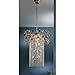 Foresta Colorita 15 Light Chandelier Finish: Silver Frost, Crystal Type: Black and Smoke