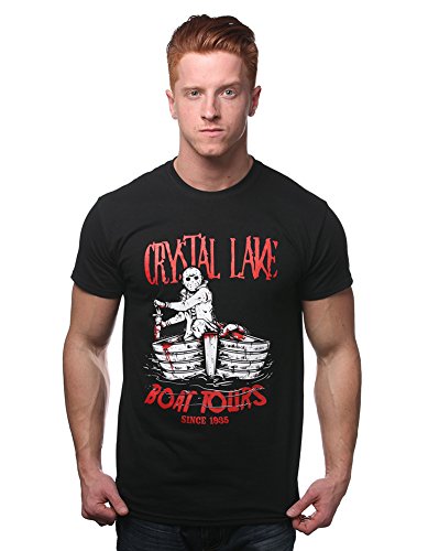 Crystal Lake Boat Tours Retro Horror T-Shirt