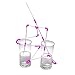 Violet Purple Strawz Connectable Build Your Own Straws Construction Kit - Fun Modular Interlocking Educational Toys