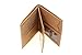 Paul & Taylor Men's Leather Hipster Center Flap Bifold Wallet - Multiple Colors!