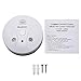 Mudder Carbon Monoxide and Smoke Alarm Detector Sensor - Home Security Systems - Fire Tester Alert Warning