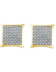 0.35CTW DIAMOND MICRO PAVE EARRING