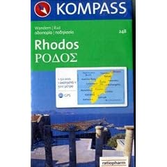 Rhodos 1 : 50 000: Wandern. Rad. GPS-geeignet
