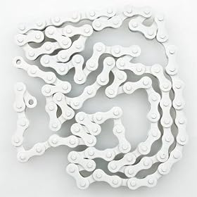 Eastern Nitrous 510 BMX Bike Chain - 1/8 Inch - White