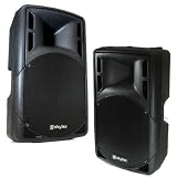 DJ PA Aktiv Boxen Paar 30cm (12") Lautsprecher 1200W Outdoorvon "Elektronik Star"