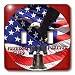 Sandy Mertens Patriotic - Freedom Forever 9 11 - Light Switch Covers - double toggle switch