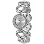 DKNY Ladies, NY3650, Stainless Steel Case, Silver Dial, Stainless Steel Bracelet, Glass Crystal Detail