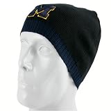 Top of the World Michigan Wolverines Black Ice Knit Beanie Cap