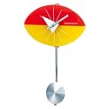George Nelson Glass pendulum Wall Clock - 11x8.25x1.5