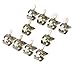10 x 12mm Spring Clip Fuel Hose Line Water Pipe Air Tube Clamps Fastener