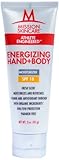 MISSION Skincare Energizing Hand+Body Lotion with SPF 18, 3-Ounce  Tube