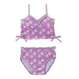 Toddler Girls' Circo Flower and Stripe 2-pc. Swimsuit