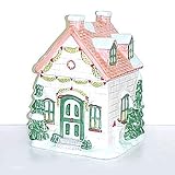 Pfaltzgraff Winterberry Sculpted House Cookie Jar