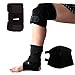 Sportsun Plantar Fasciitis Comfort for Feet-and Knee Brace with Dual Side Stabilizer ¨CComfortable- Adjustable- for all Sizes?Color Black