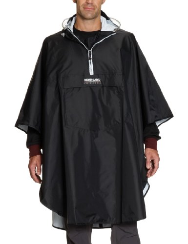 Northland Professional Poncho de randonnée mixte adulte noir XS/S