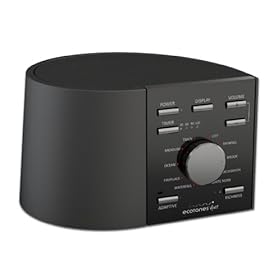 Ecotones Duet Sleep Sound Machine, Black