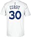 Stephen Curry Golden State Warriors White Jersey Name and Number T-shirt