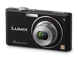 Panasonic Lumix DMC-FX37 Digitalkamera (10 Megapixel, 5-fach opt. Zoom, 6,4 cm (2,5 Zoll) Display, Bildstabilisator) schwarz