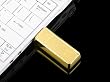 Gold Rush Flash Drive - Gold Bar Bullion 2GB USB
