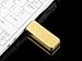Gold Rush Flash Drive - Gold Bar Bullion 2GB USB