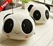 Panda Plush Car Auto Rest Cushion White 2pcs