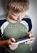 Wallmonkeys Peel and Stick Wall Decals - Boys Hand Playing Portable Video Game - Removable Graphic