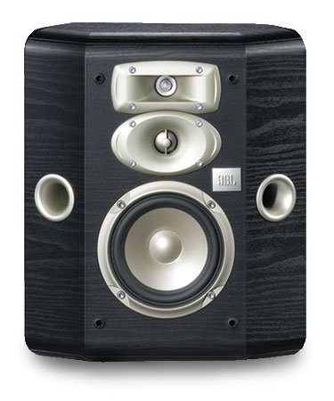 JBL L810 5.25-Inch 3-Way Wall-Mountable Bookshelf Satellite Loudspeaker (Black)
