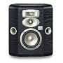JBL L810 5.25-Inch 3-Way Wall-Mountable Bookshelf Satellite Loudspeaker (Black)
