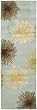 Safavieh Handmade Soho Blue Burst New Zealand Wool Rug 2'6 x 8