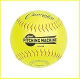 Champion Sports 12in Leather Pitching Machine Softballs
