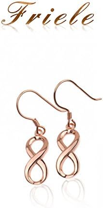 JuliesDeal Factory Korean version of the new pure Tremella nail fashion simple eight shaped earrings gold