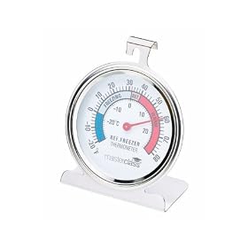 Master Class Fridge Thermometer, Stainless Steel