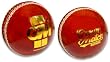 GM Crown Match Cricket Ball, Red, Standard Size